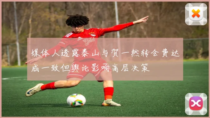 媒体人透露泰山与贺一然转会费达成一致但舆论影响高层决策